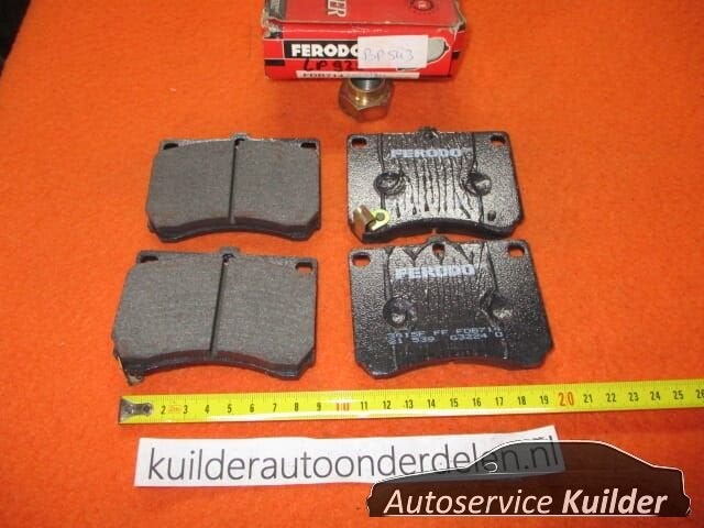 Remblokken voorzijde Mazda 323 BG BA MX3 BP543 Ferodo FDB714, -, -, Nieuw, Ophalen of Verzenden