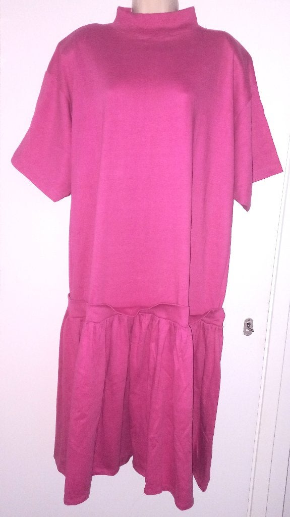 C&A jurk maat 46, Kleding | Dames, Ophalen of Verzenden, Zo goed als nieuw, Roze, Jurk