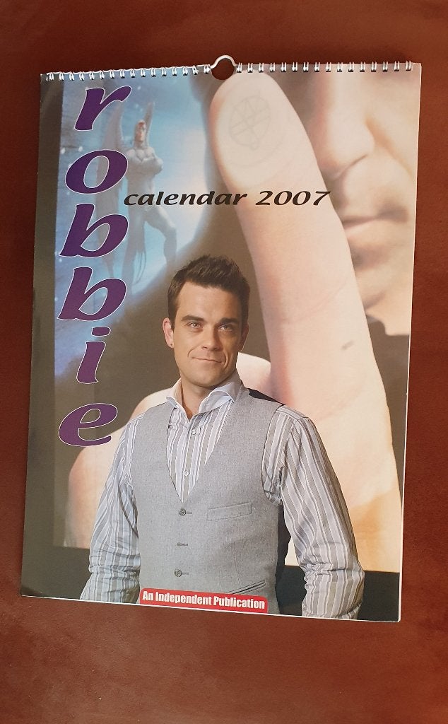 Kalender Robbie Williams 2007, Verzamelen, Ophalen of Verzenden, Nieuw