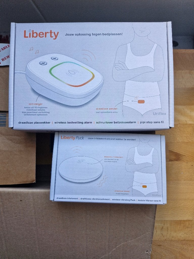 Plaswekker liberty + puck + broekjes, Ophalen of Verzenden, Zo goed als nieuw