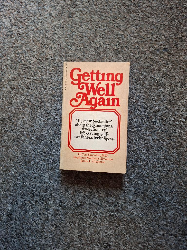 Getting wel again/zelfhulp, Boeken, Ophalen of Verzenden, Gelezen, O. Carl Simonton