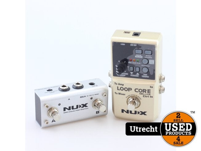 NUX Loop Core Series Deluxe Bundle Looper Pedaal Nette Staat, Flex Ltd., Zo goed als nieuw, https://flex.com/contact-us, Nobelstraat 10, 5807 GA Oostrum LB, Limburg, Nederland