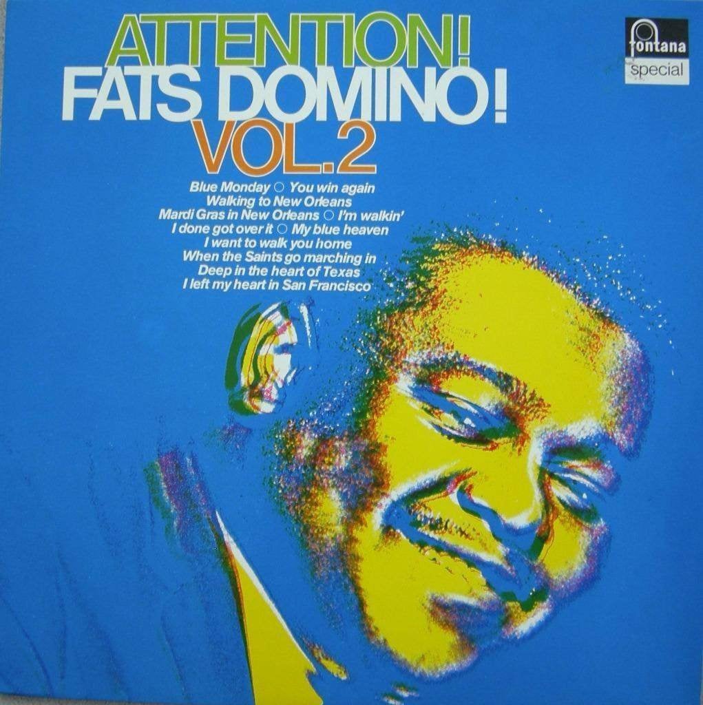 Fats Domino LP Attention Vol. 2., Ophalen of Verzenden, LP
