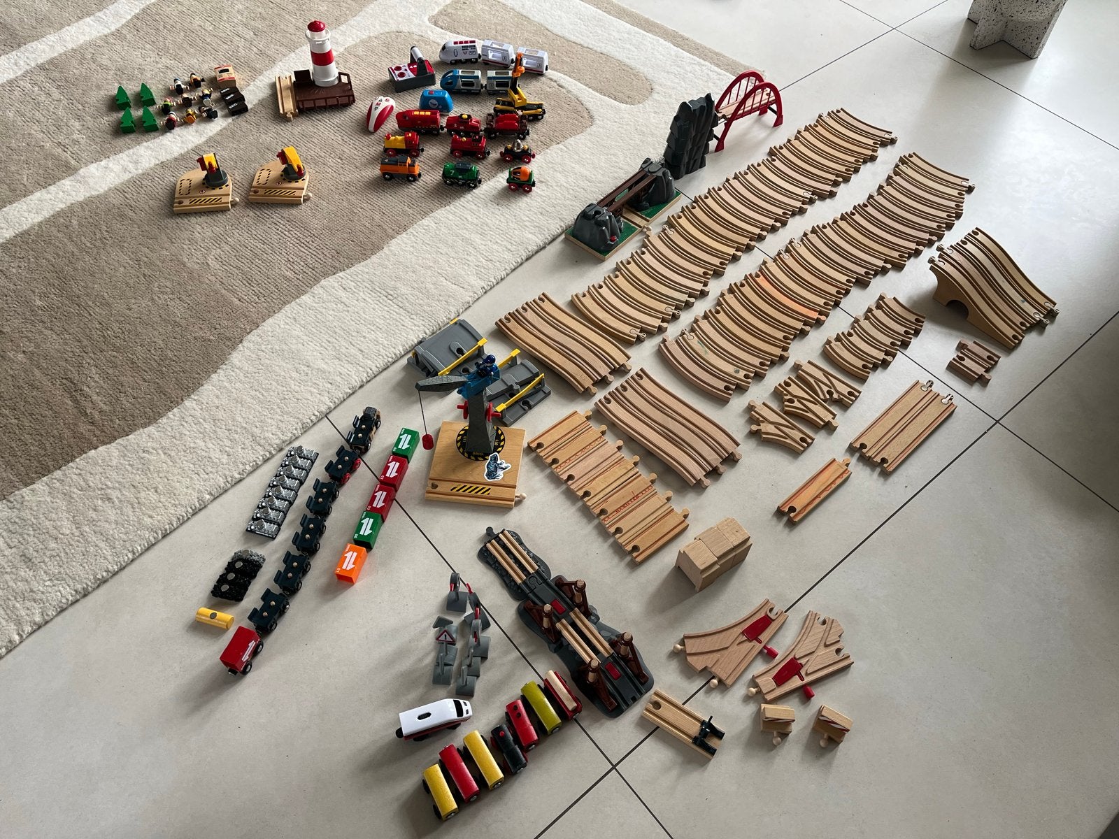 Grote Brio Treinset met veel accessoires, Ophalen, Gebruikt, Jongen of Meisje