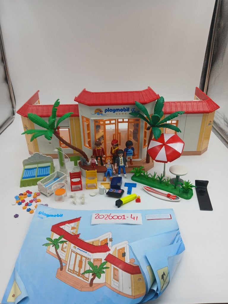 Playmobil 5265 Hotel, Ophalen of Verzenden, Gebruikt, Complete set