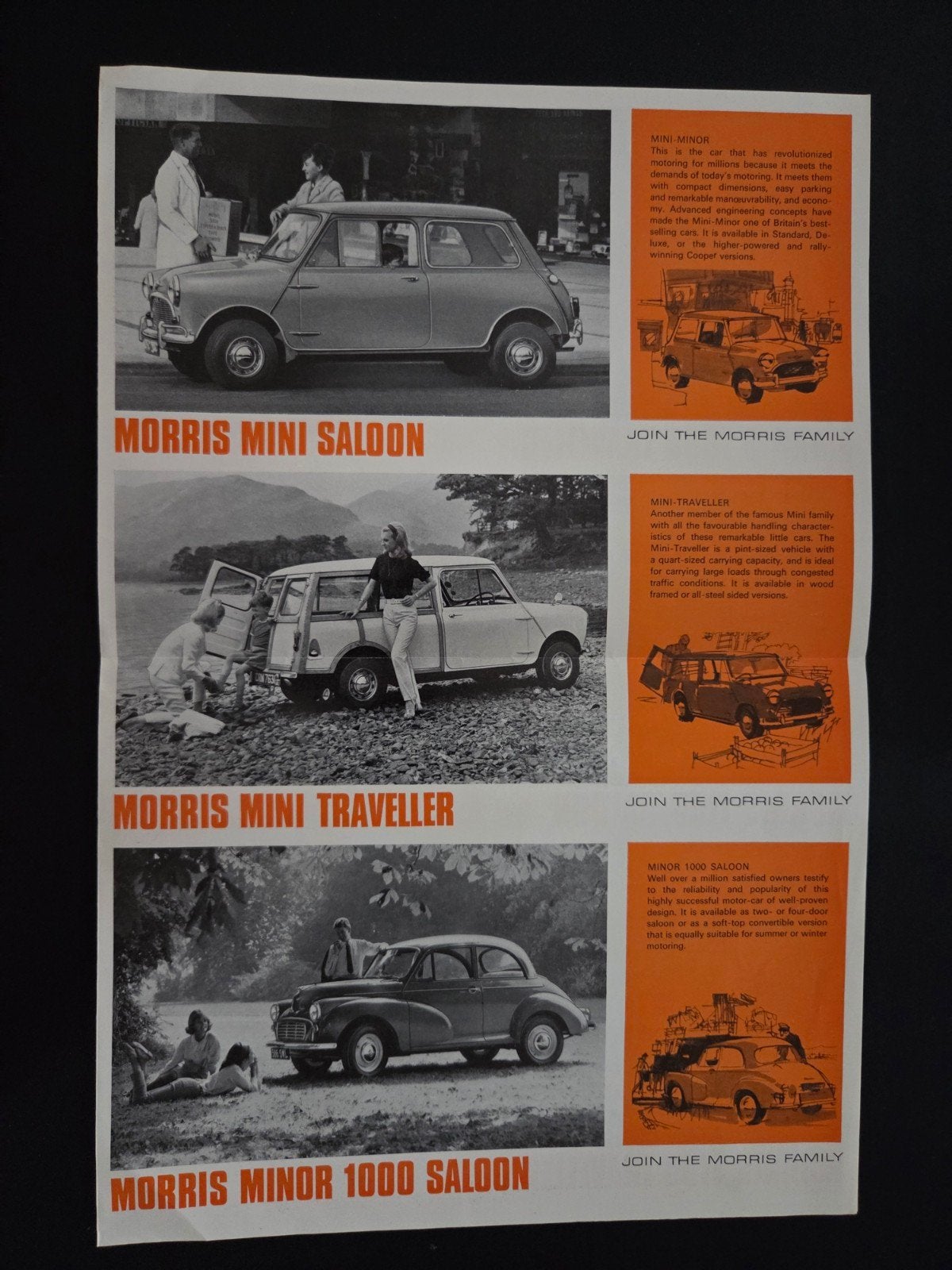 Brochure Morris 1966, Ophalen of Verzenden, Zo goed als nieuw, Overige merken