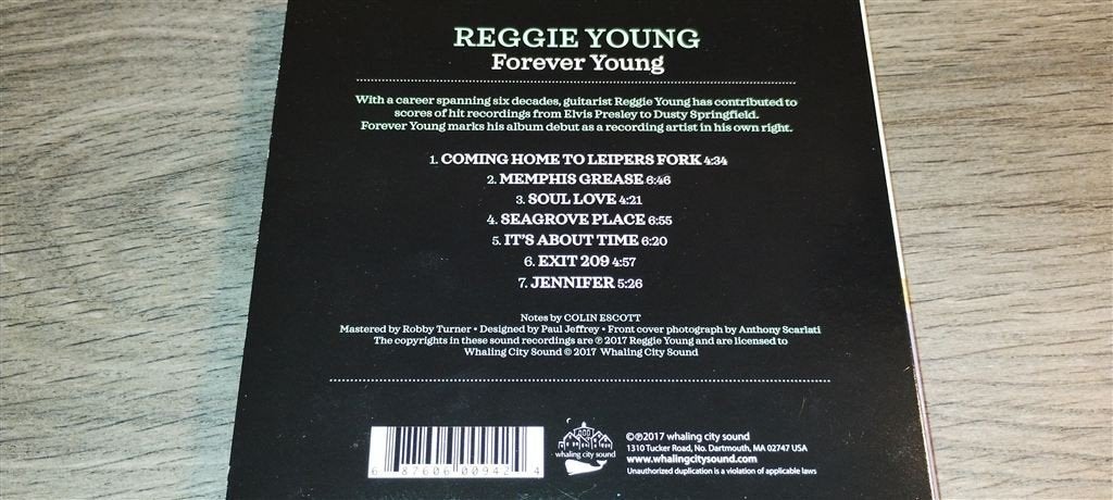 Reggie Young ‎- Forever Young, Ophalen of Verzenden, Zo goed als nieuw, Poprock