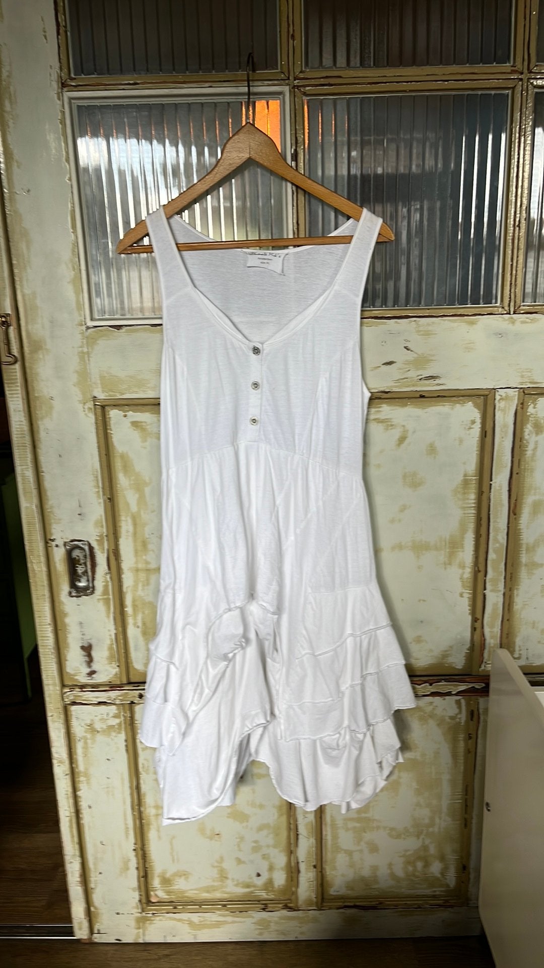 Jurk wit Ultimate Mik’s XL 46/48, Ophalen of Verzenden, Gedragen, Wit, Jurk