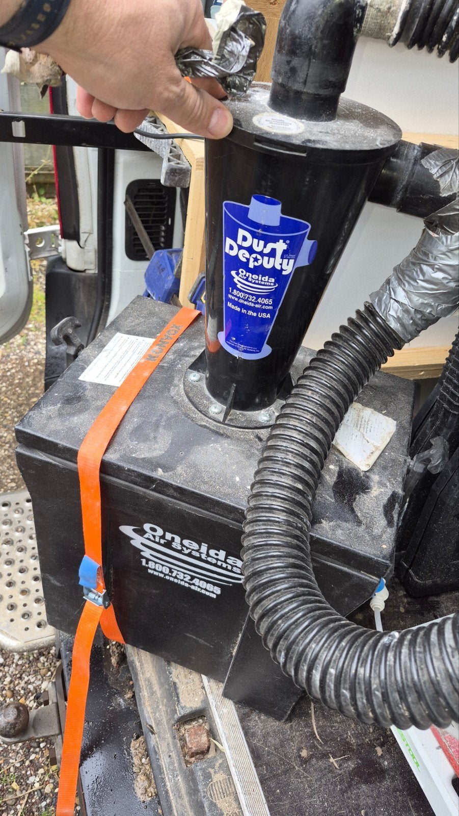 Dust Deputy Voorafscheider - Oneida Air Systems, Ophalen, Gebruikt, Overige typen