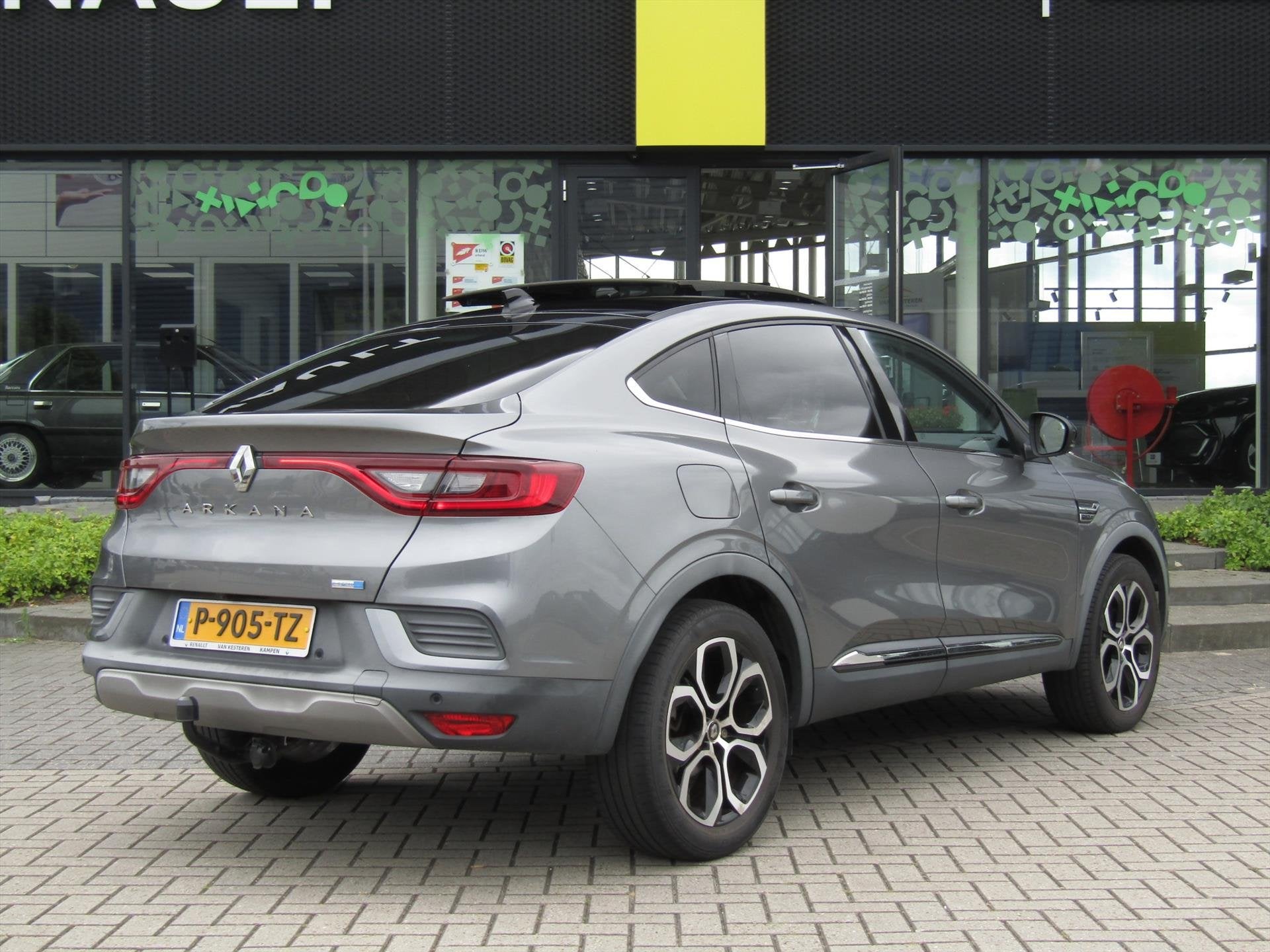 RENAULT Arkana 1.6 E-TECH Hybrid 145pk Aut Intens / Trekhaak, Auto's, Gebruikt, 4 cilinders, Leder en Stof, Origineel Nederlands