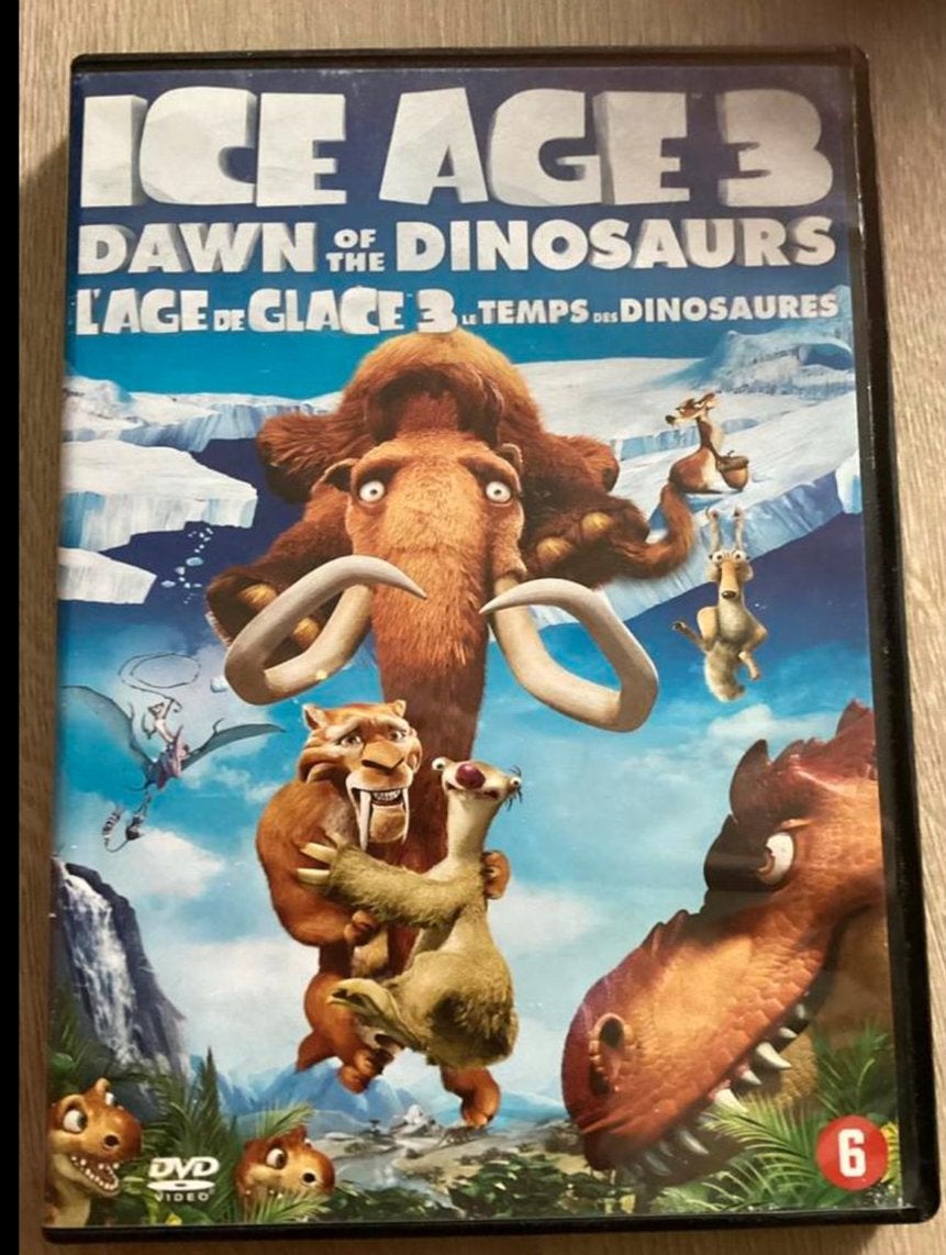 Dvd Ice age 3, Alle leeftijden, Ophalen of Verzenden, Zo goed als nieuw