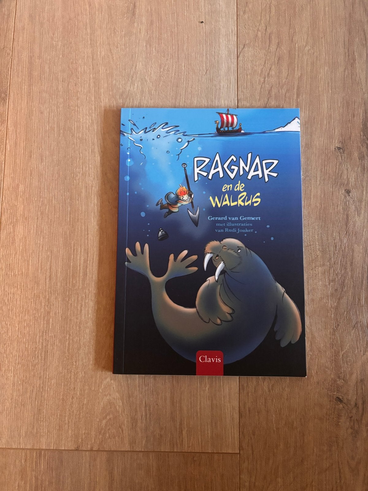 Ragnar en de Walrus - Gerard van Gemert (Kinderboek), Ophalen, Zo goed als nieuw, Fictie algemeen