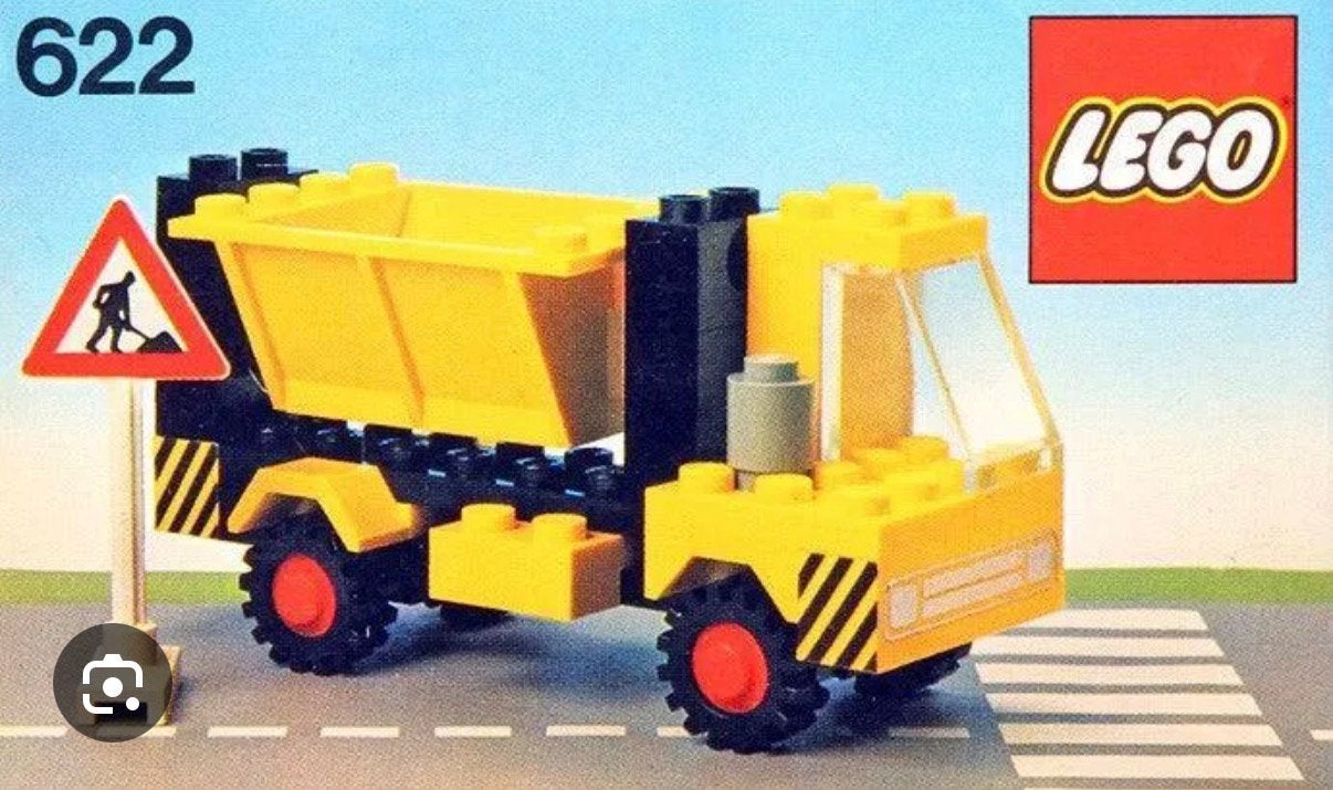 Lego 622 ~ Tipper Truck, Gebruikt, Overige thema's, Lego, Ophalen of Verzenden