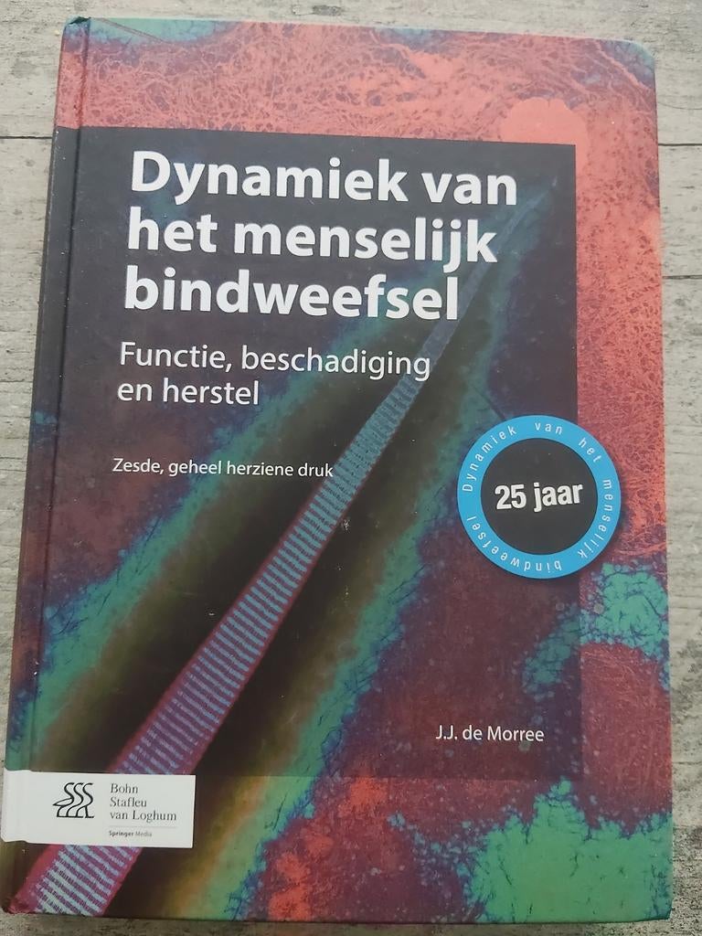 NIEUW. J. de Morree - Dynamiek van het menselijk bindweefsel, Ophalen of Verzenden, Zo goed als nieuw, J.J. de Morree, Natuurwetenschap