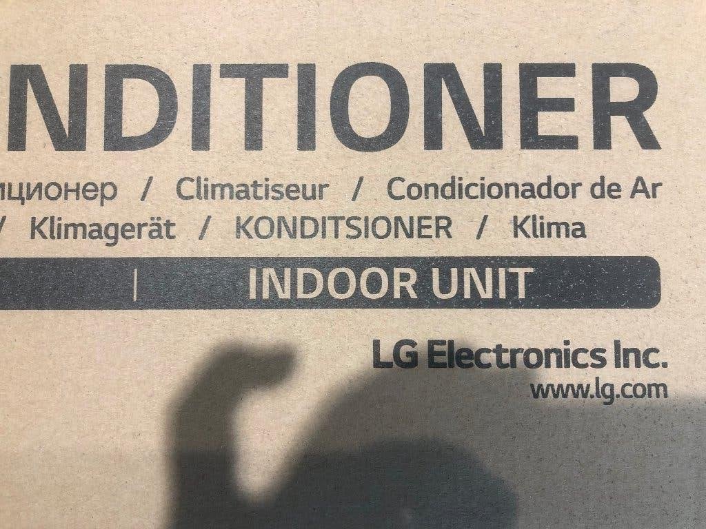 LG Air Conditioner binnen unit type P12EN, Ophalen, Minder dan 60 m³, Nieuw, 3 snelheden of meer