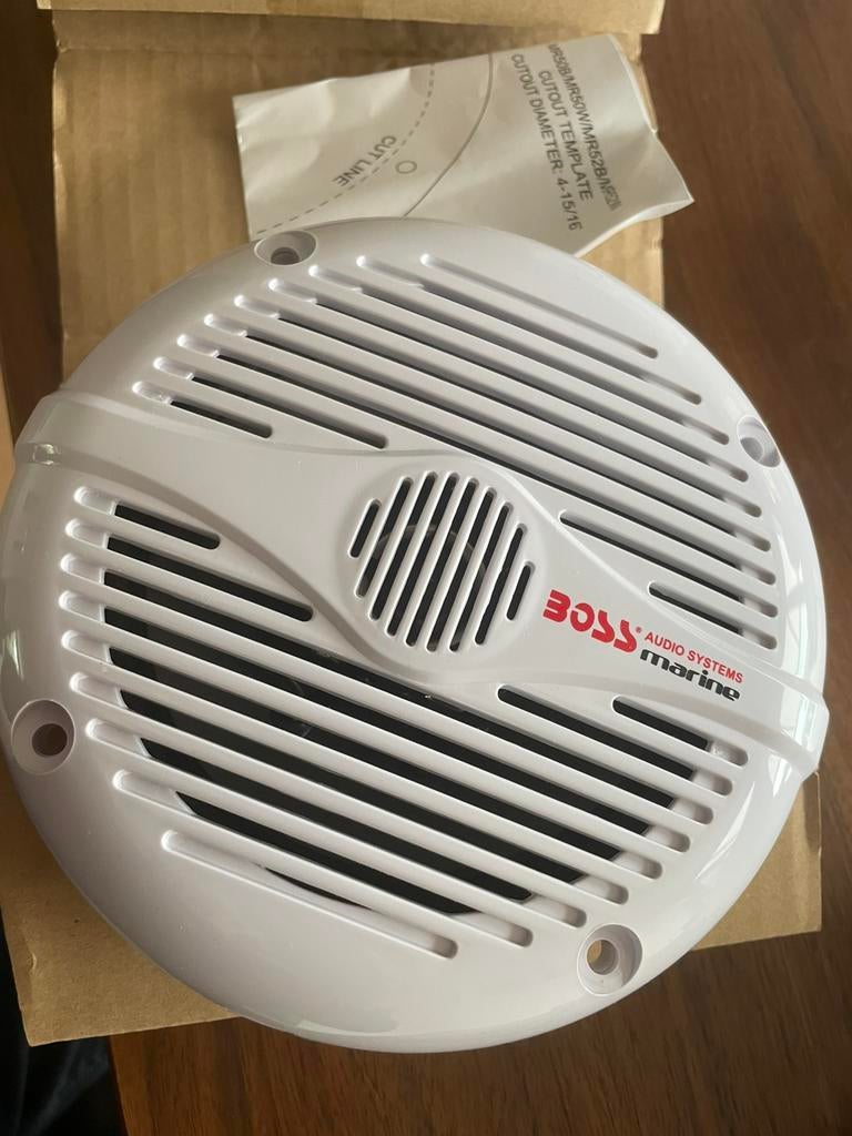 BOSS 2 WAY MARINE SPEAKER, Watersport en Boten, Ophalen of Verzenden, Zo goed als nieuw