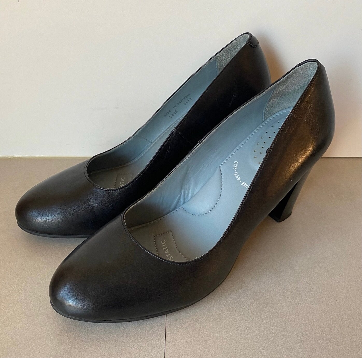 SKYPRO PUMPS MT: 7.5/ 41, Pumps, Verzenden, Zwart, Zo goed als nieuw