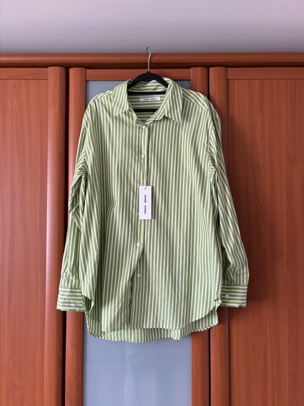 Samsoe Samsoe blouse L, Kleding | Dames, Verzenden, Nieuw, Maat 42/44 (L), Groen