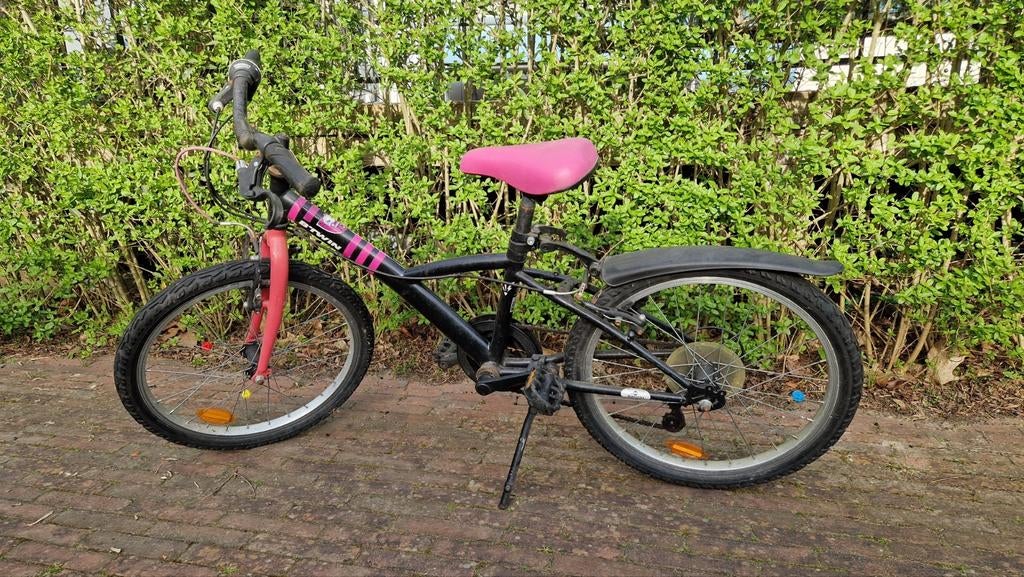 Leuke fiets roze 20 inch, Fietsen en Brommers, Fietsen | Crossfietsen en BMX, Ophalen, Gebruikt, Staal, 20 tot 24 inch