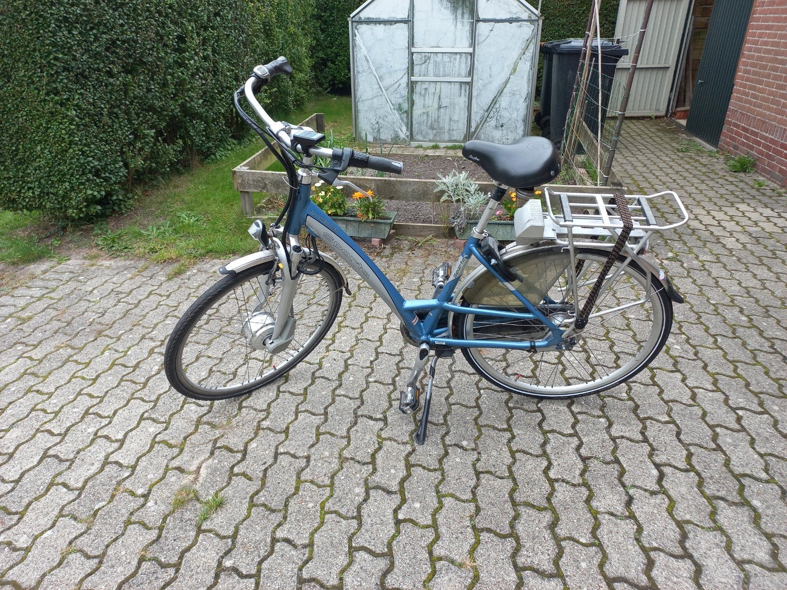 Foto 3 van Gazelle ex-elektrische fiets, blauw, gebruikt