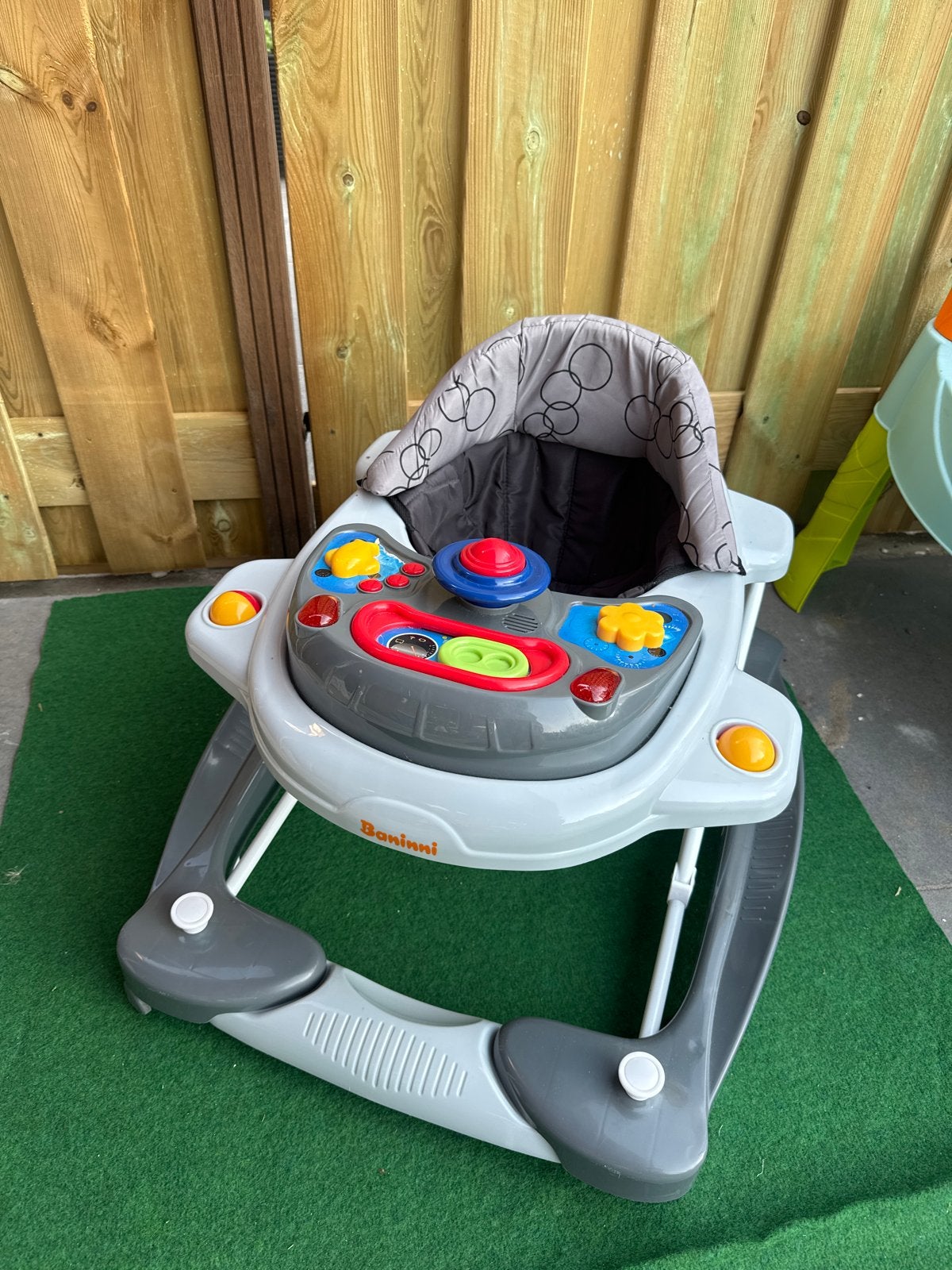 Boninni Babywalker - Loopstoel met speelblad, Ophalen, Gebruikt