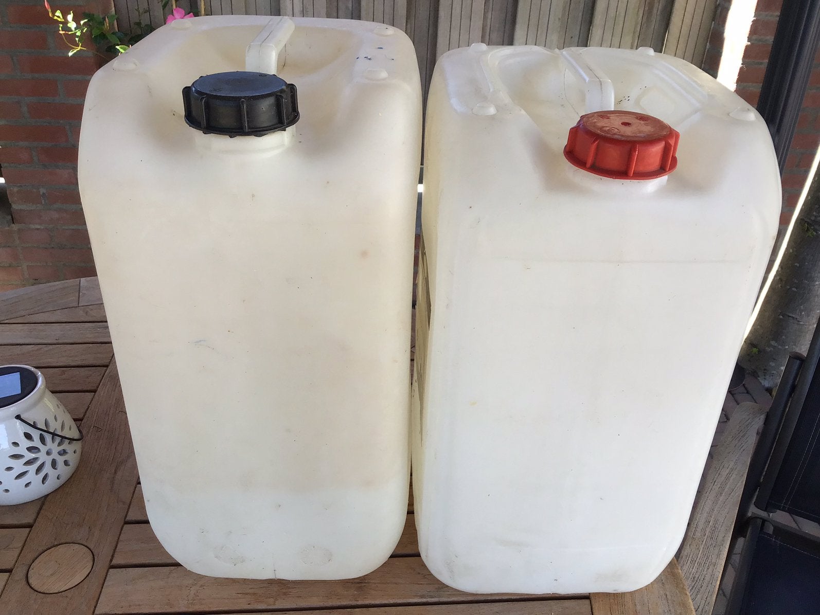 Jerrycans / brandstofcans / vloeistofcans 20 liter, Ophalen of Verzenden