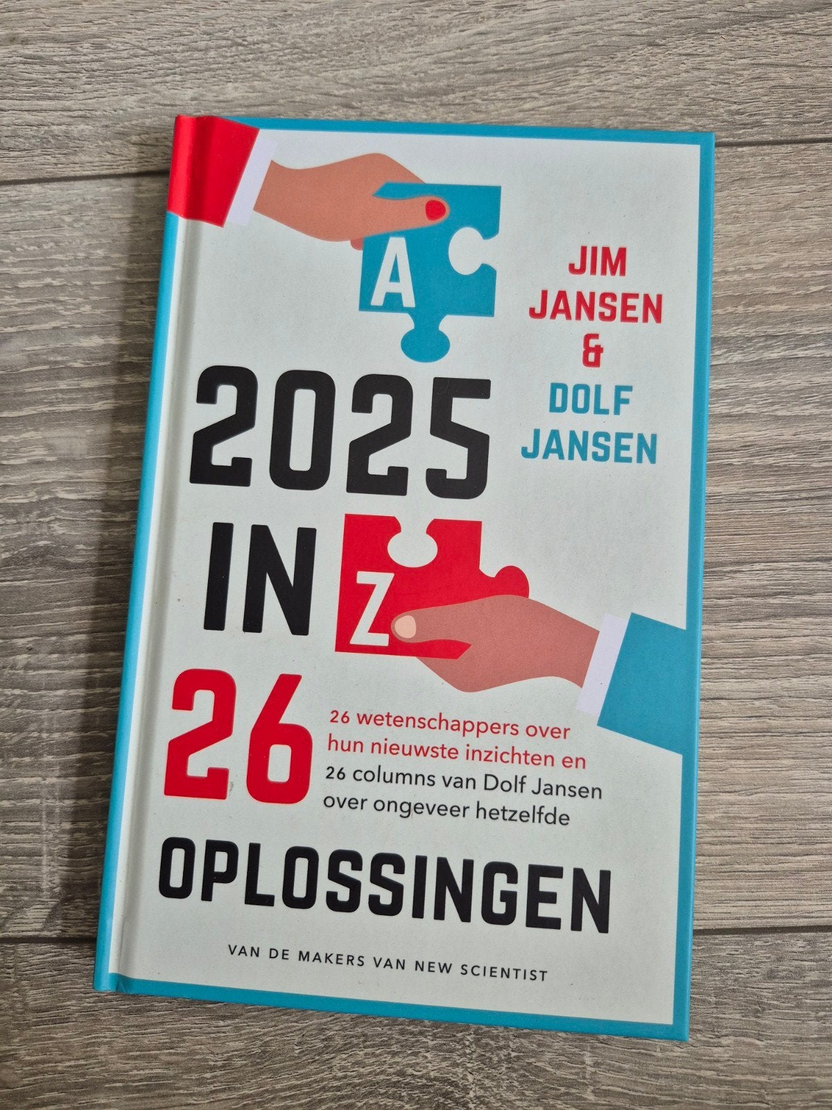 2025 in 26 Oplossingen - Jim Jansen & Dolf Jansen, Boeken, Ophalen of Verzenden, Zo goed als nieuw, Jim Jansen & Dolf Jansen, Nederland