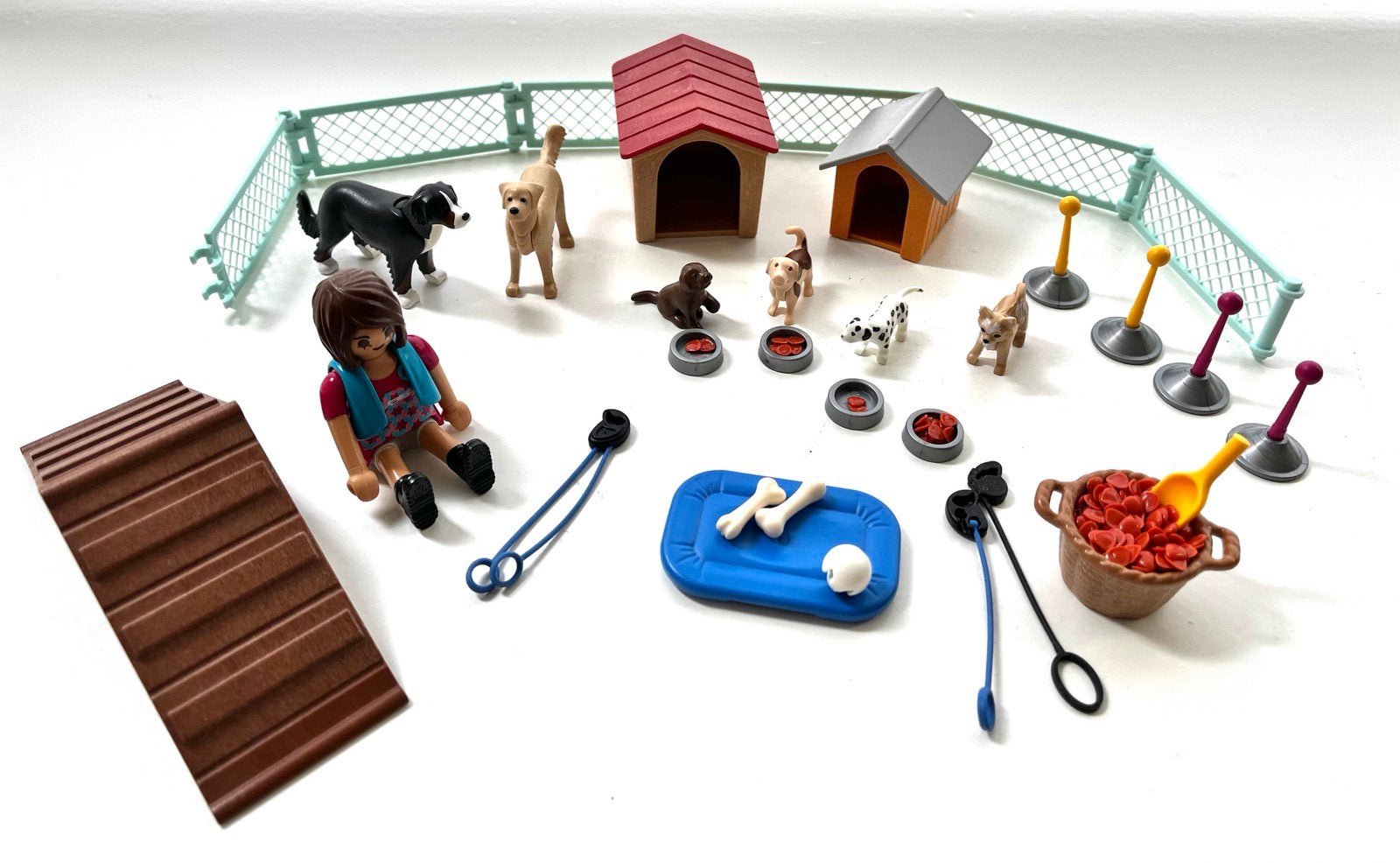 Playmobil hondentraining set + extra’s, Ophalen of Verzenden, Zo goed als nieuw