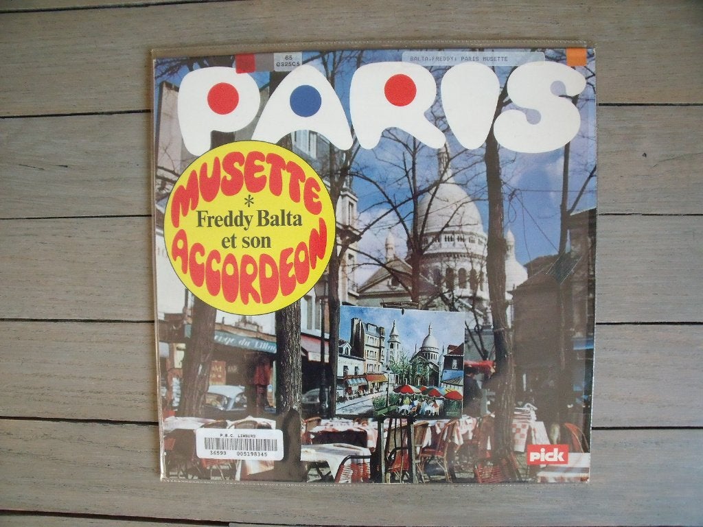 Freddy Balta - Paris musette, Ophalen of Verzenden, 1970 - 1979, Gebruikt, 12 inch
