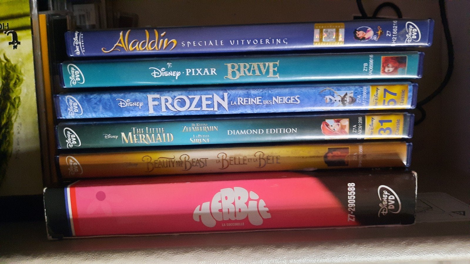Disney DVD Collectie en Herbie, Gebruikt, Animatie, Ophalen of Verzenden, Inclusief doosje
