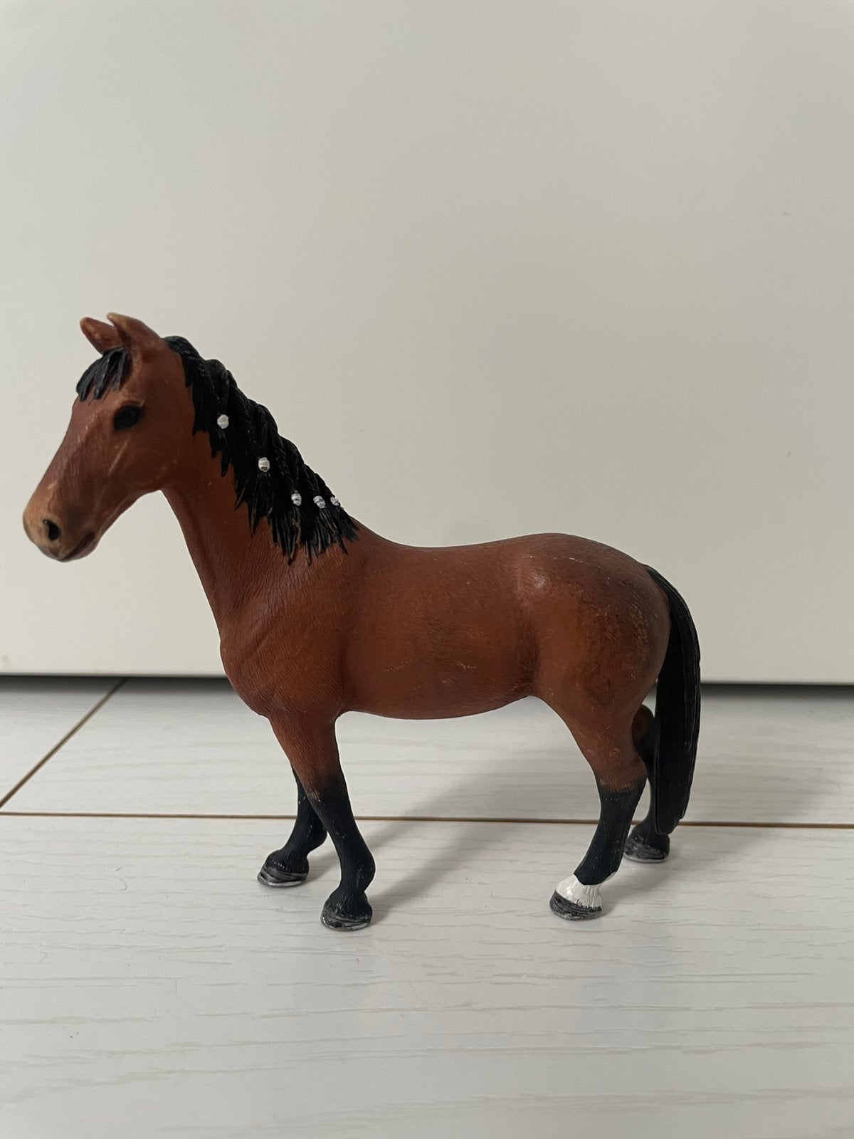 Bruin Schleich paard (merrie), Ophalen of Verzenden, Zo goed als nieuw, Paard, Beeldje of Figuurtje