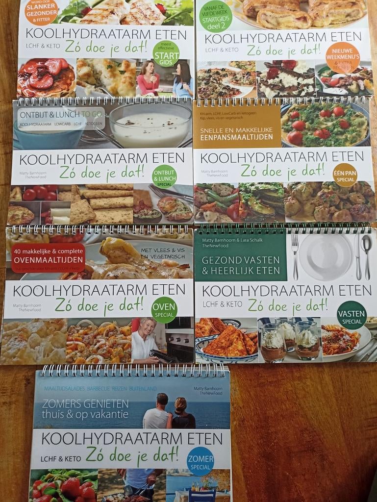 Koolhydraatarm Eten: Complete Collectie Kookboeken, Boeken, Kookboeken, Gezond koken, Diverse auteurs, Zo goed als nieuw, Overige gebieden