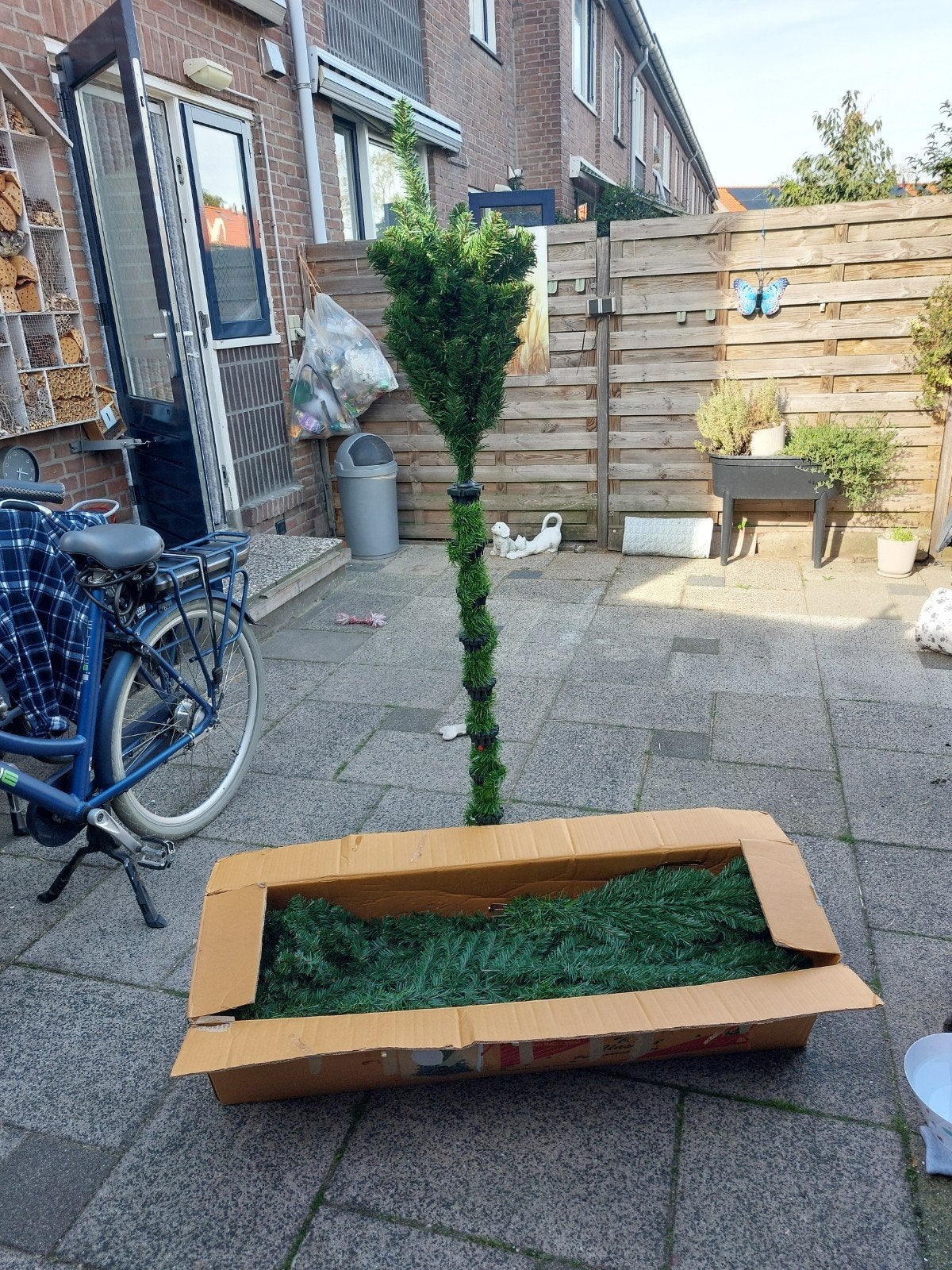 kerstboom, Dieren en Toebehoren, Ophalen, Zo goed als nieuw