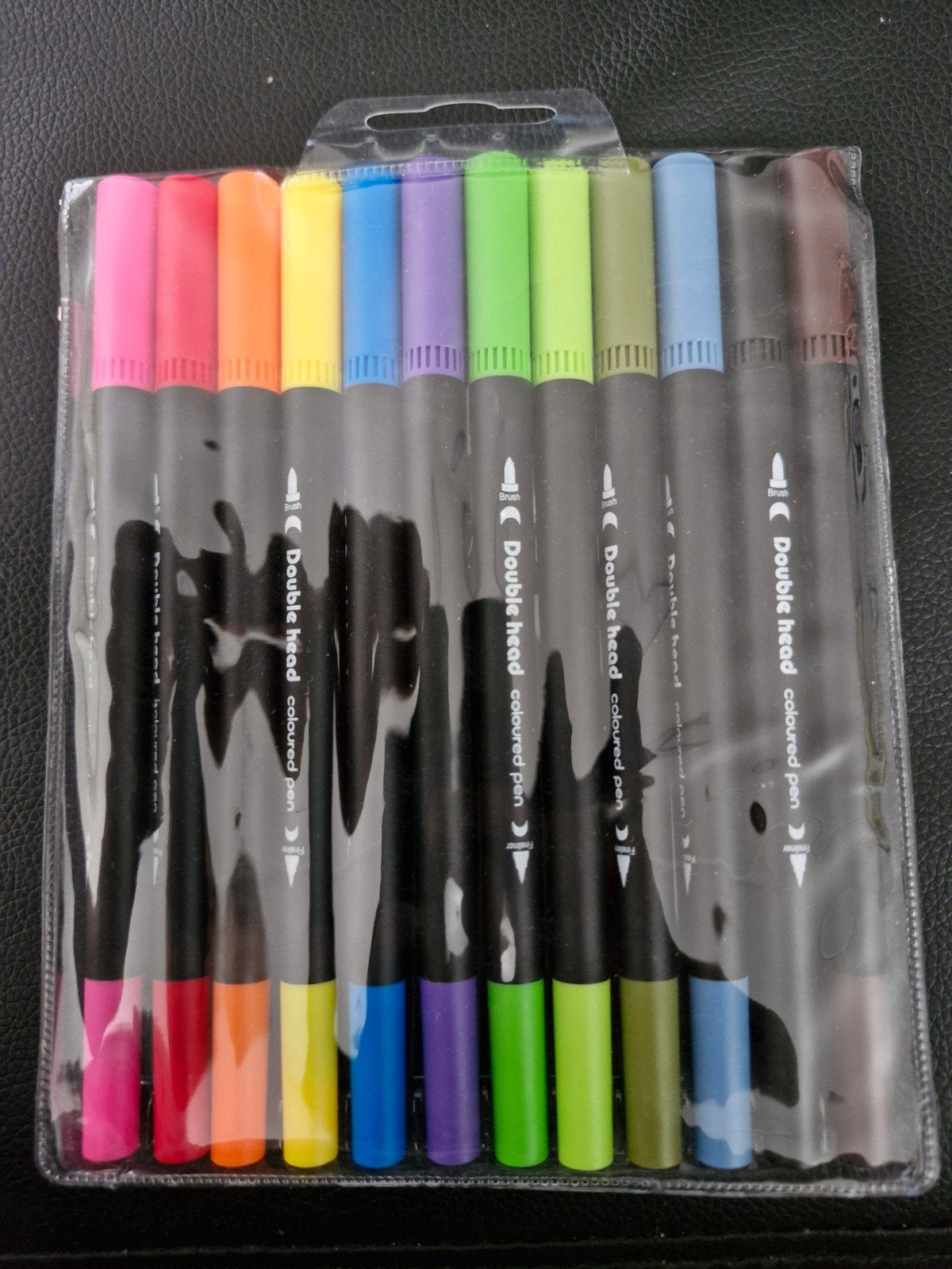 Dubbelzijdige Kleurstiften Set - 12 Stuks, Ophalen, Nieuw, Potlood of Stift