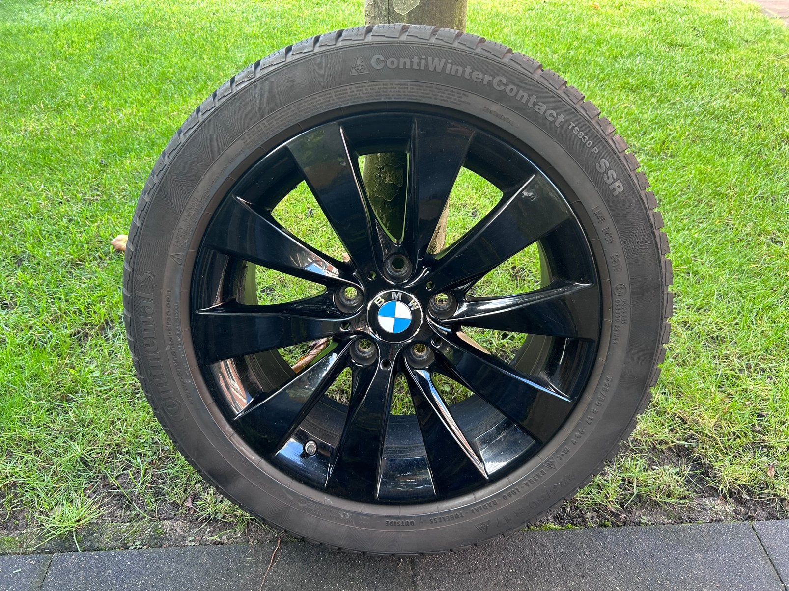 Zwarte Wielen BMW F30 5x120, Ophalen