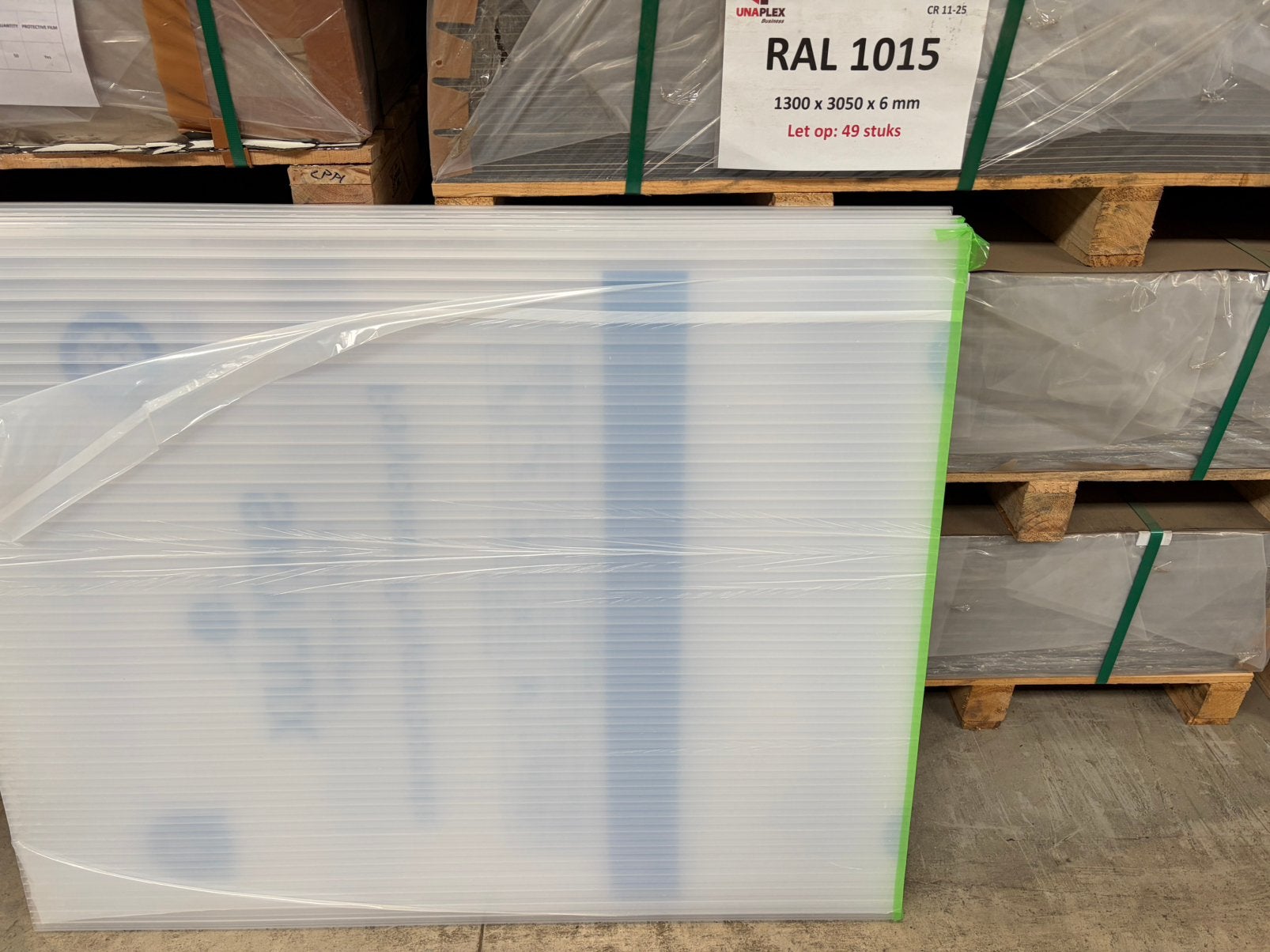 Polycarbonaat / kanaalplaten 16mm, Doe-het-zelf en Verbouw, Ophalen, Nieuw, Overige materialen, Minder dan 20 mm