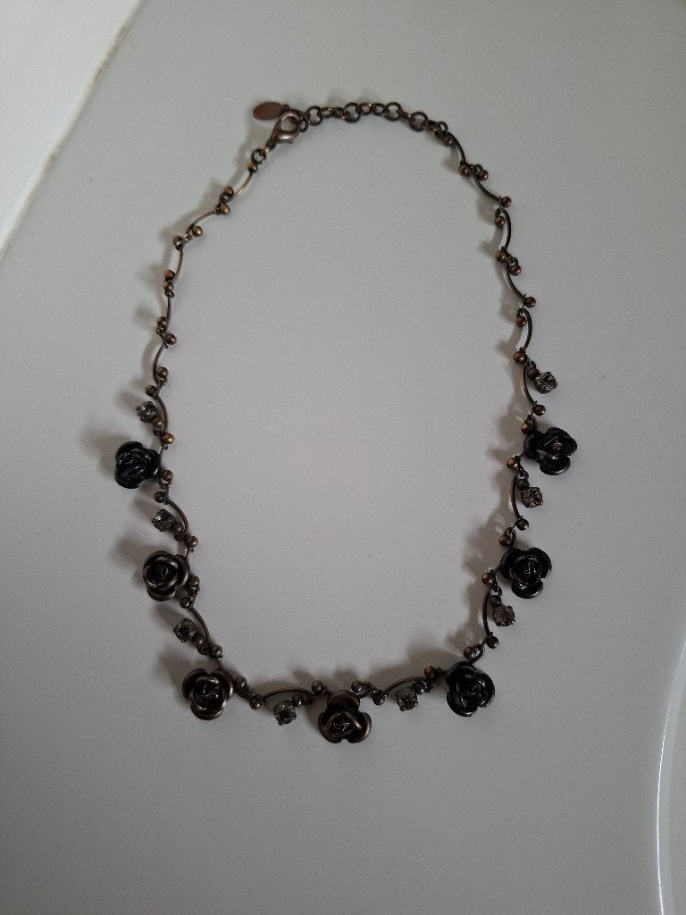 Ronde ketting, Overige materialen, Verzenden, Zwart, Zo goed als nieuw