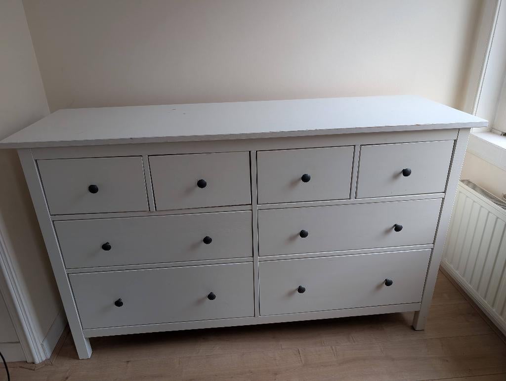 IKEA HEMNES 8 drawer dresser, Huis en Inrichting, Ophalen, Gebruikt, 5 laden of meer, 150 tot 200 cm