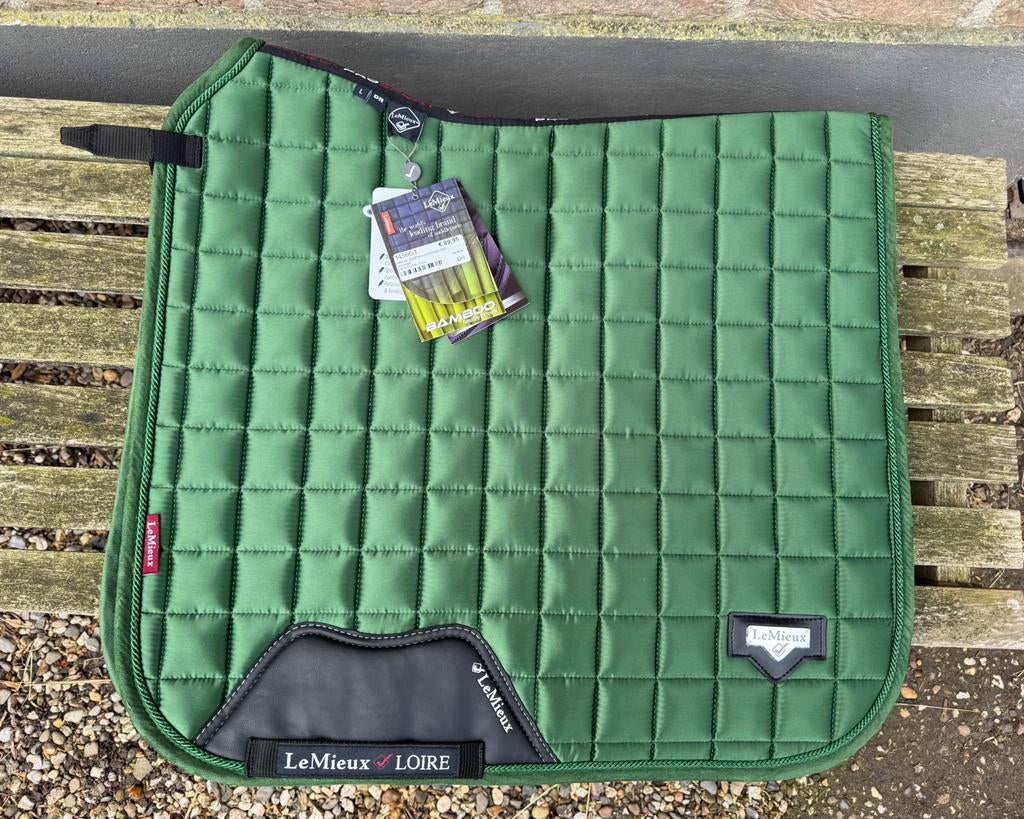 Nieuw dekje Lemieux Loire Hunter Green Full dressuur, Ophalen of Verzenden, Nieuw