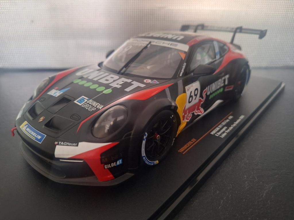 Porsche 911 GT3 Cup #69 Zolder 
Schaal 1:18, Overige merken, IXO, IXO, Nieuw