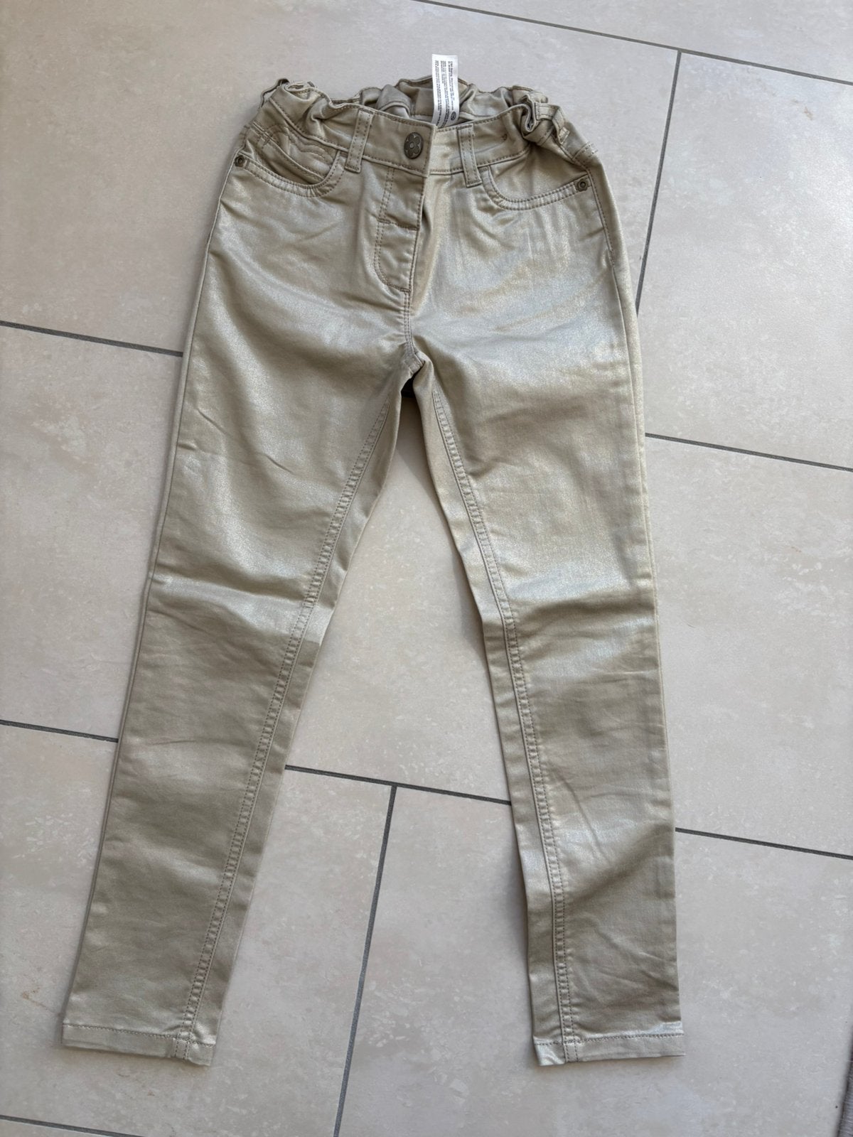 Nieuw goud broek Palomino maat 128, Ophalen of Verzenden, Nieuw, Meisje, Broek