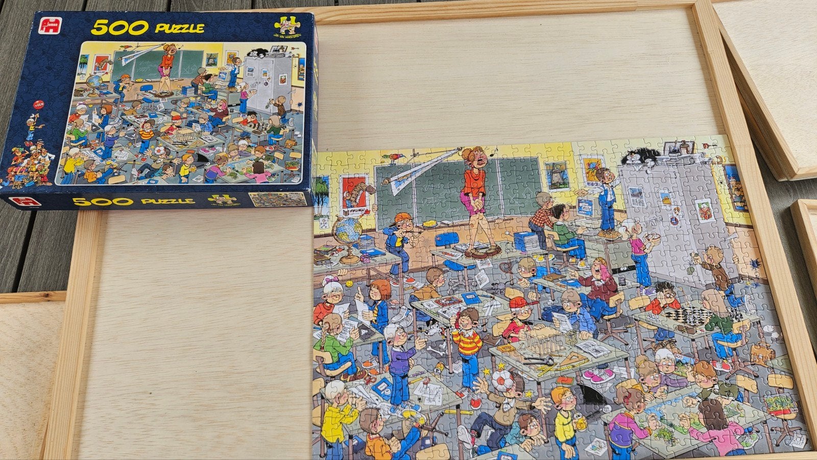 Jan van Haasteren  puzzel, Ophalen of Verzenden, Minder dan 500 stukjes, Zo goed als nieuw, Legpuzzel