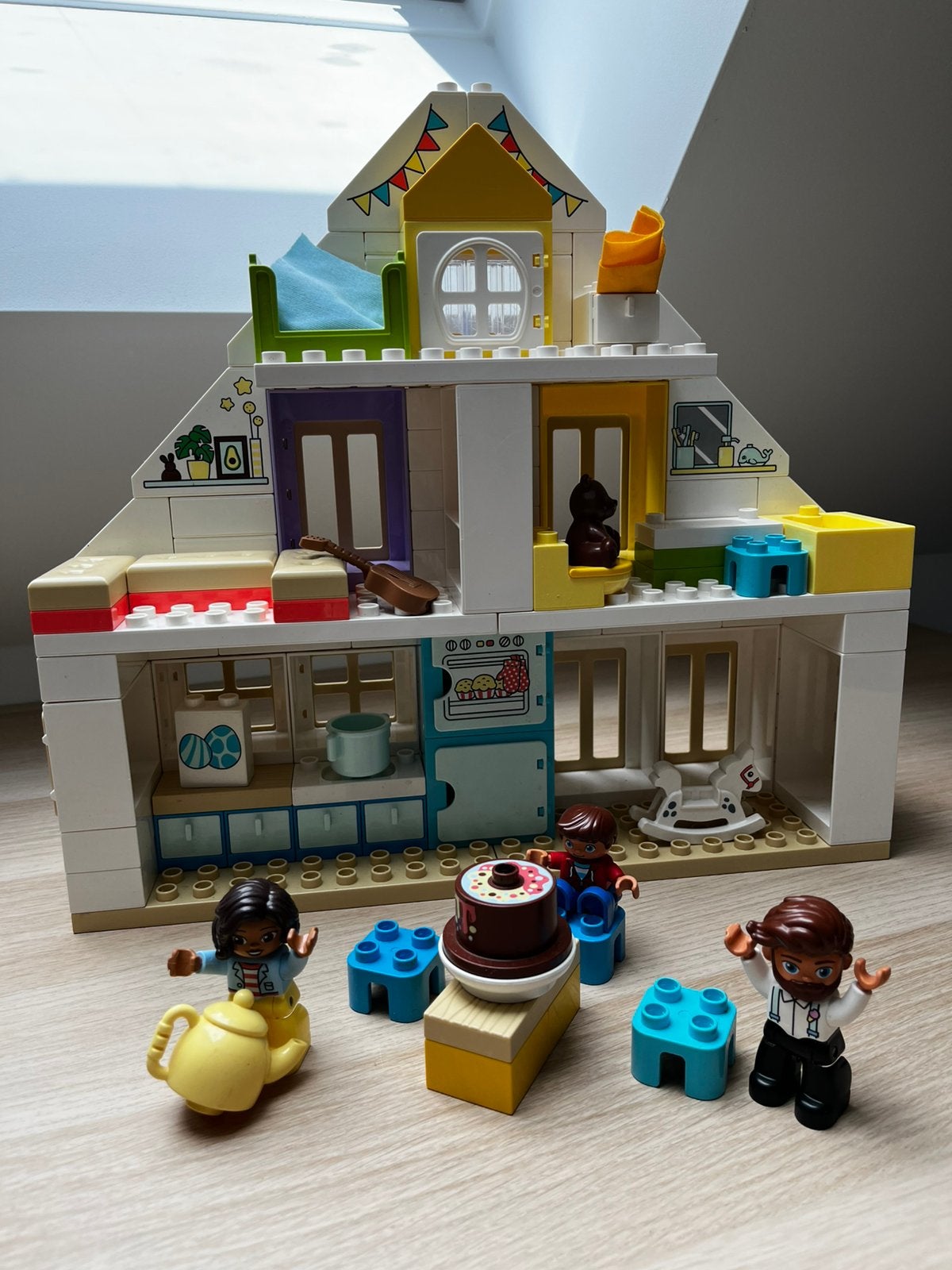 Speelgoed huis duplo modulair, Kinderen en Baby's, Speelgoed | Duplo en Lego, Ophalen of Verzenden, Zo goed als nieuw, Duplo