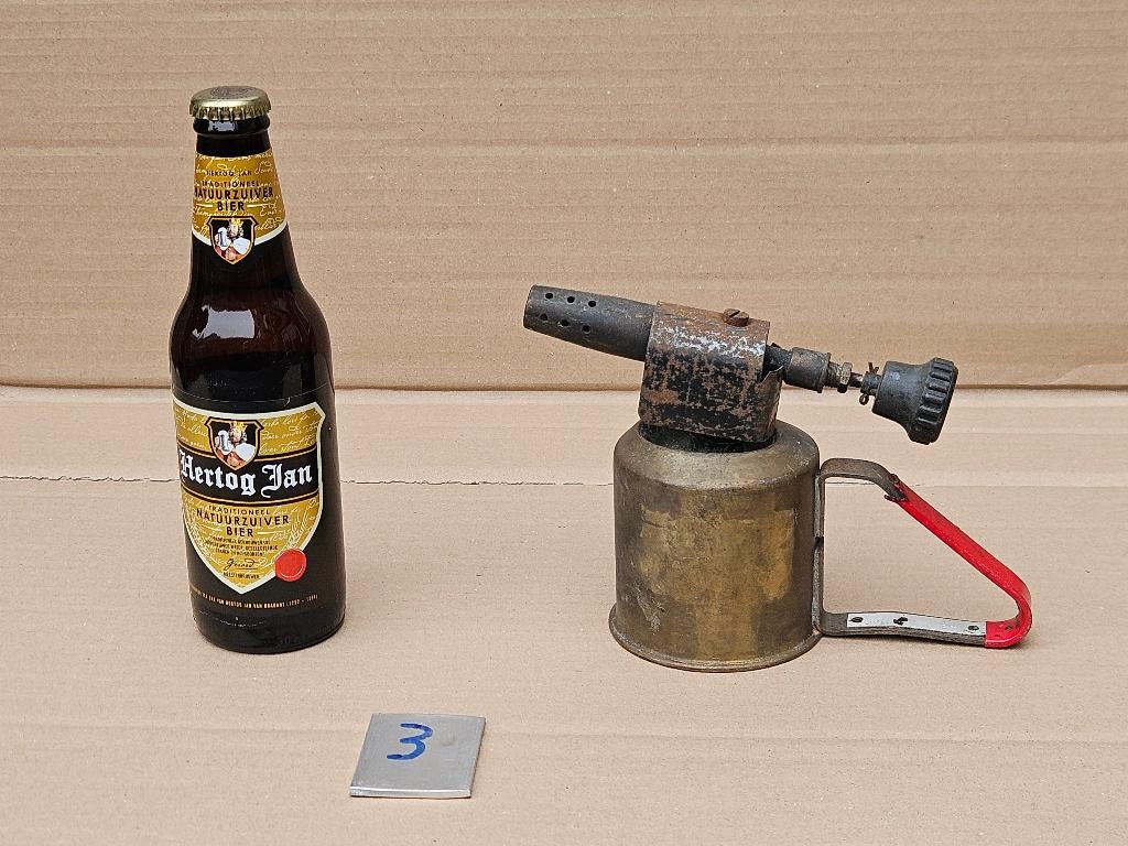 Antieke benzinebrander / verfbrandertje Lot nr. 3, Ophalen of Verzenden