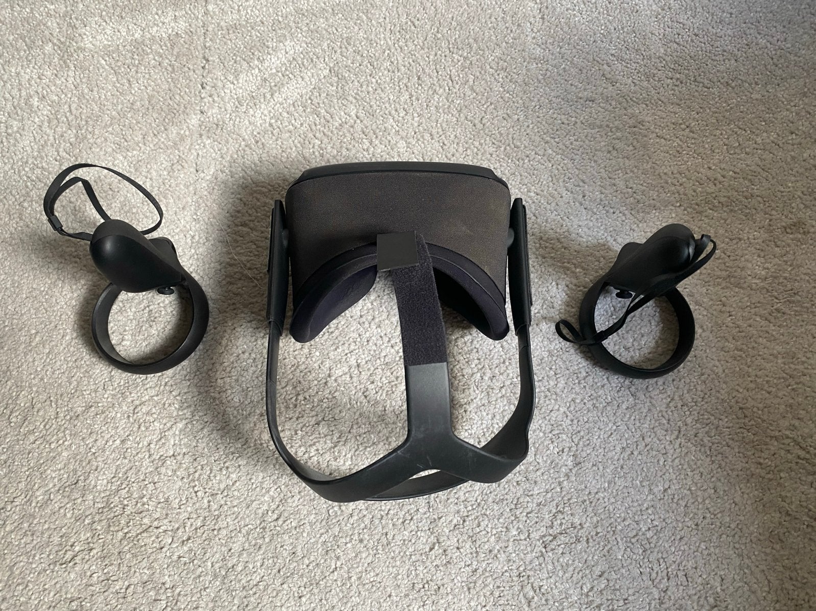 Oculus Quest VR-bril, Spelcomputers en Games, Virtual Reality, Ophalen of Verzenden, Gebruikt, VR-bril, Overige platformen
