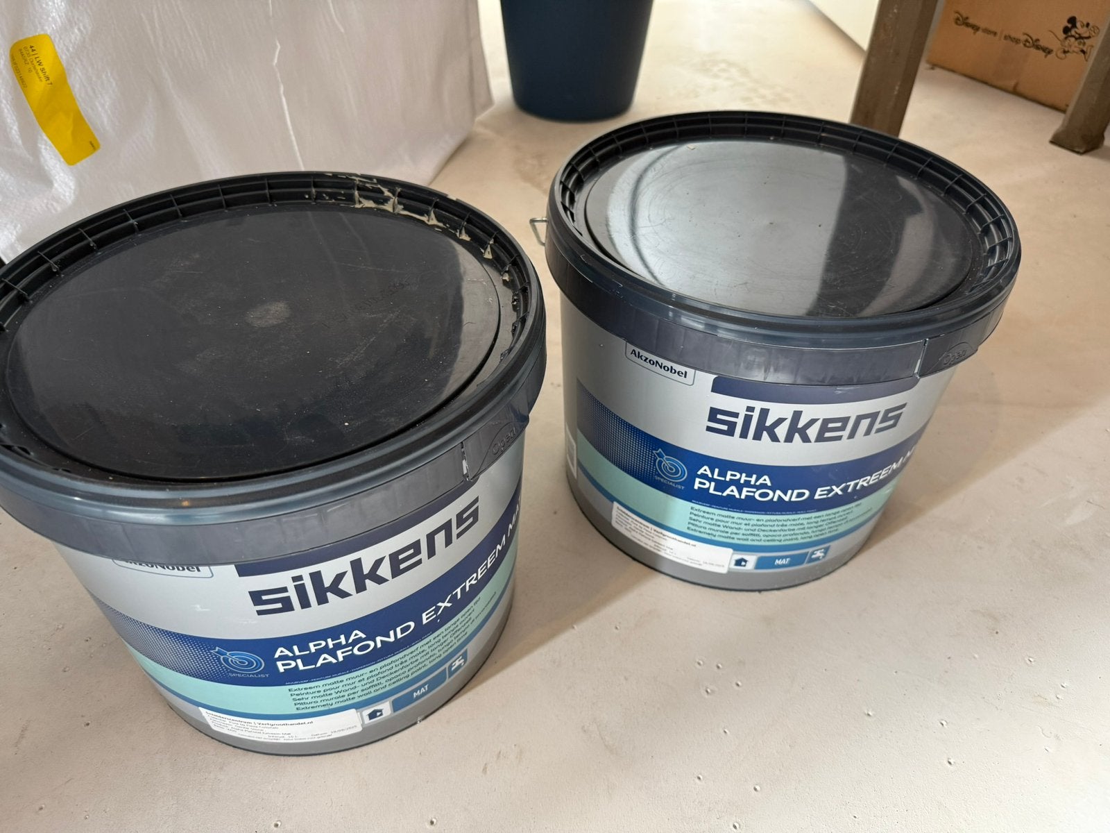 Flexa Pure Gentle Stone muur- en plafondverf – 2  10 liter, Ophalen, Zo goed als nieuw