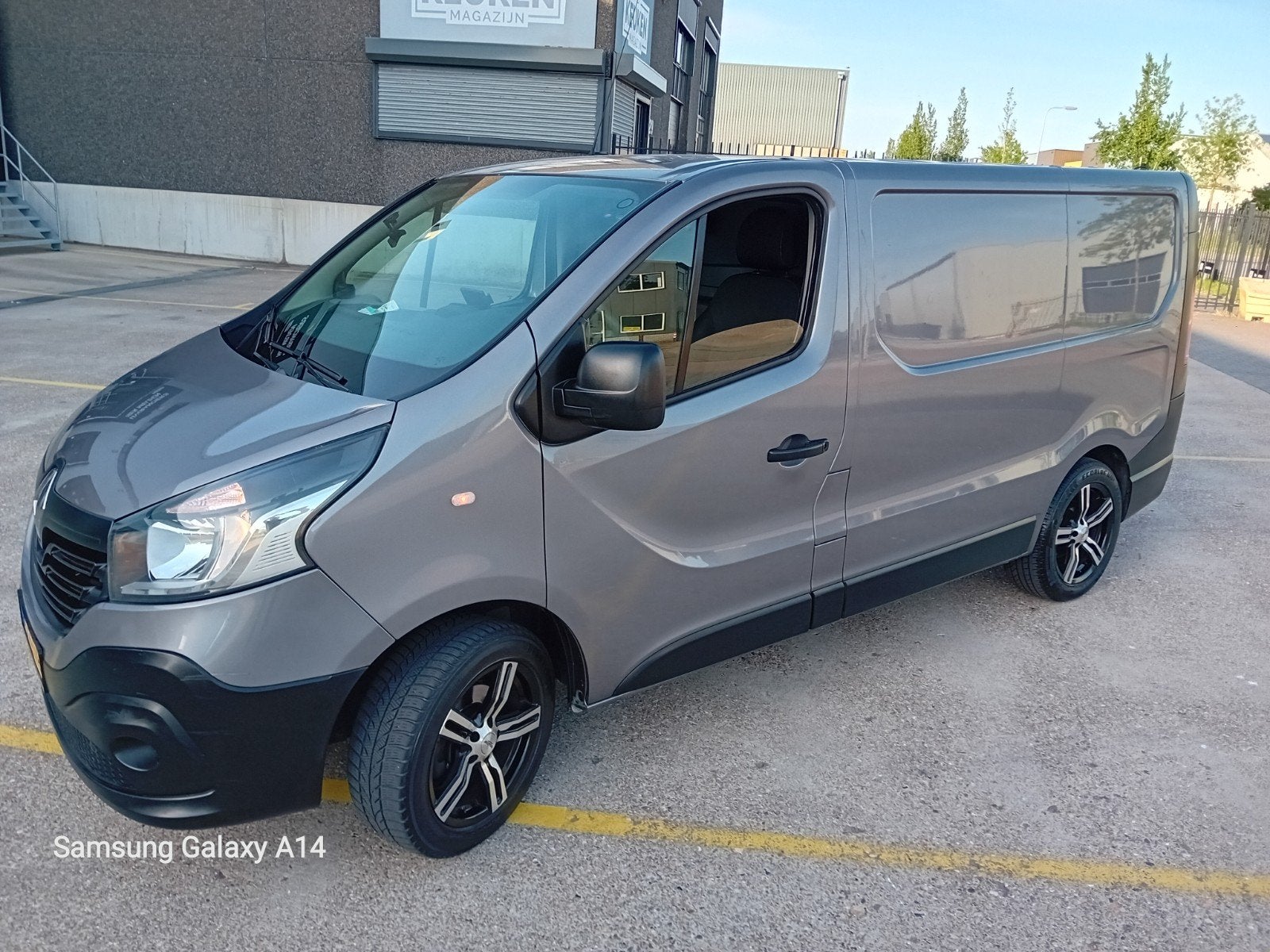 Opel vivaro imperiaal rvs equinox ladderrol en windspiraal, Auto diversen, Dakdragers, Ophalen