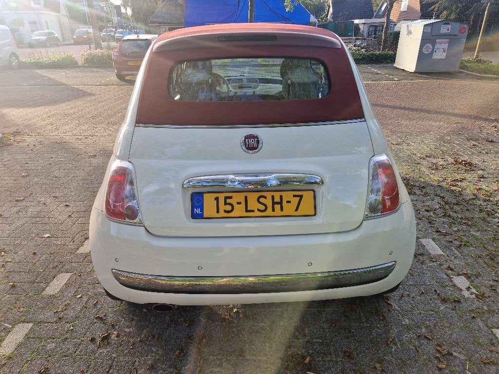Foto 5 van Fiat 500C 1.2 AUT C 2010 Wit