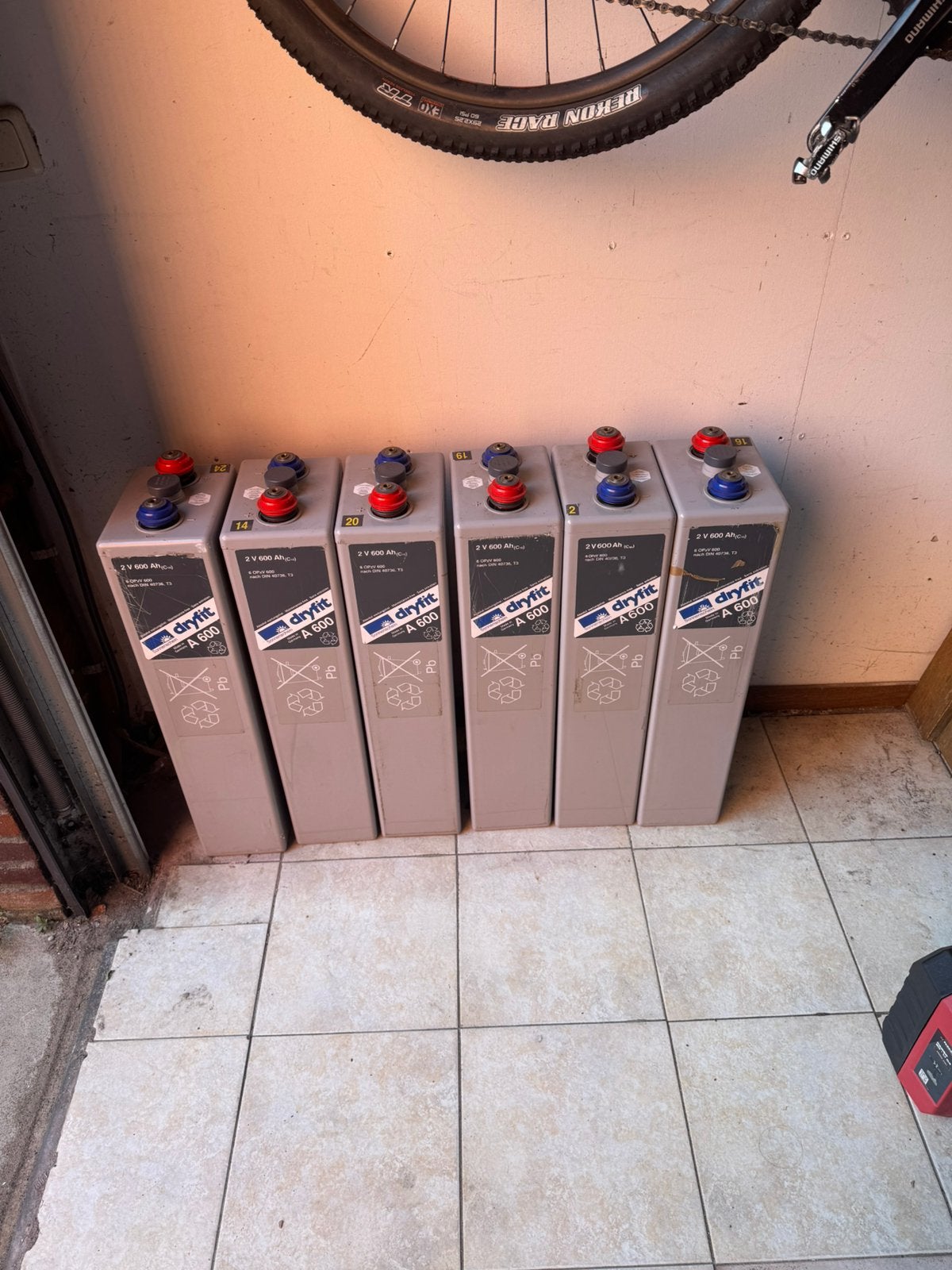 12V batterij met 7,2 kWh capaciteit, Ophalen, Gebruikt, Overige typen