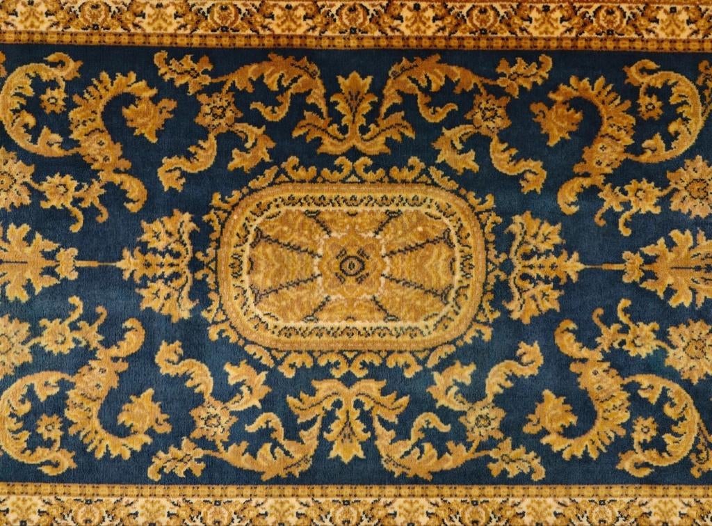 Vintage oosters wol Renaissance vloerkleed floral 90x178cm, Huis en Inrichting, Crème, Onbekend, 150 tot 200 cm, Rechthoekig
